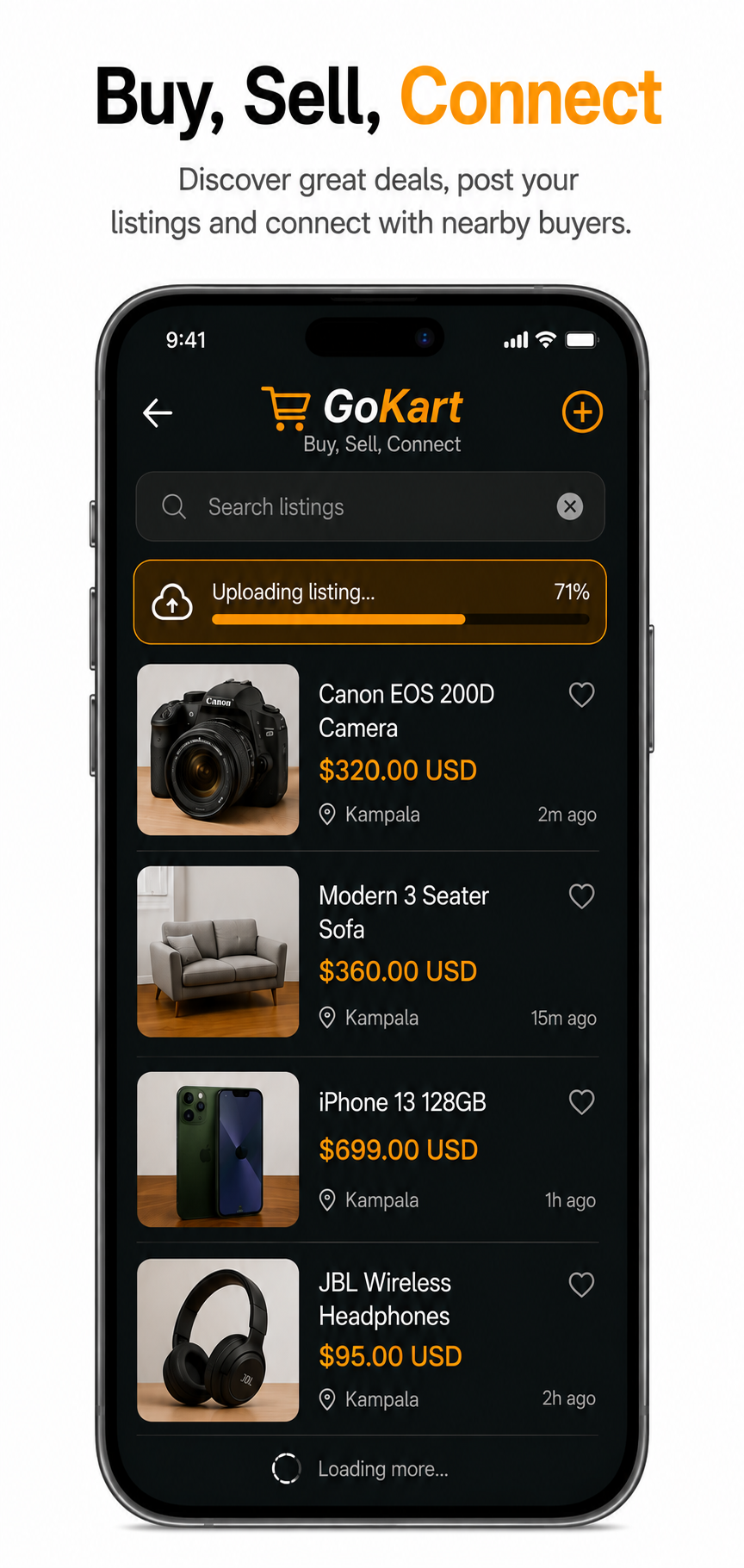 GoKart Marketplace screenshot